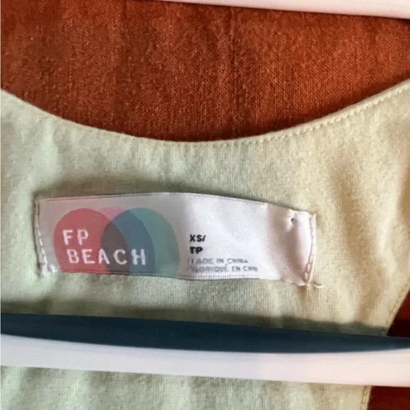 Free People Beach Kyle One Piece Green Jumpsuit Romper - Picture 7 of 16